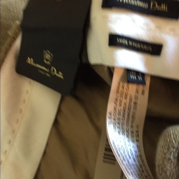 NWT Massimo Dutti Burlap Linen High Waist Pants Womens Sz 8 - Picture 4 of 9